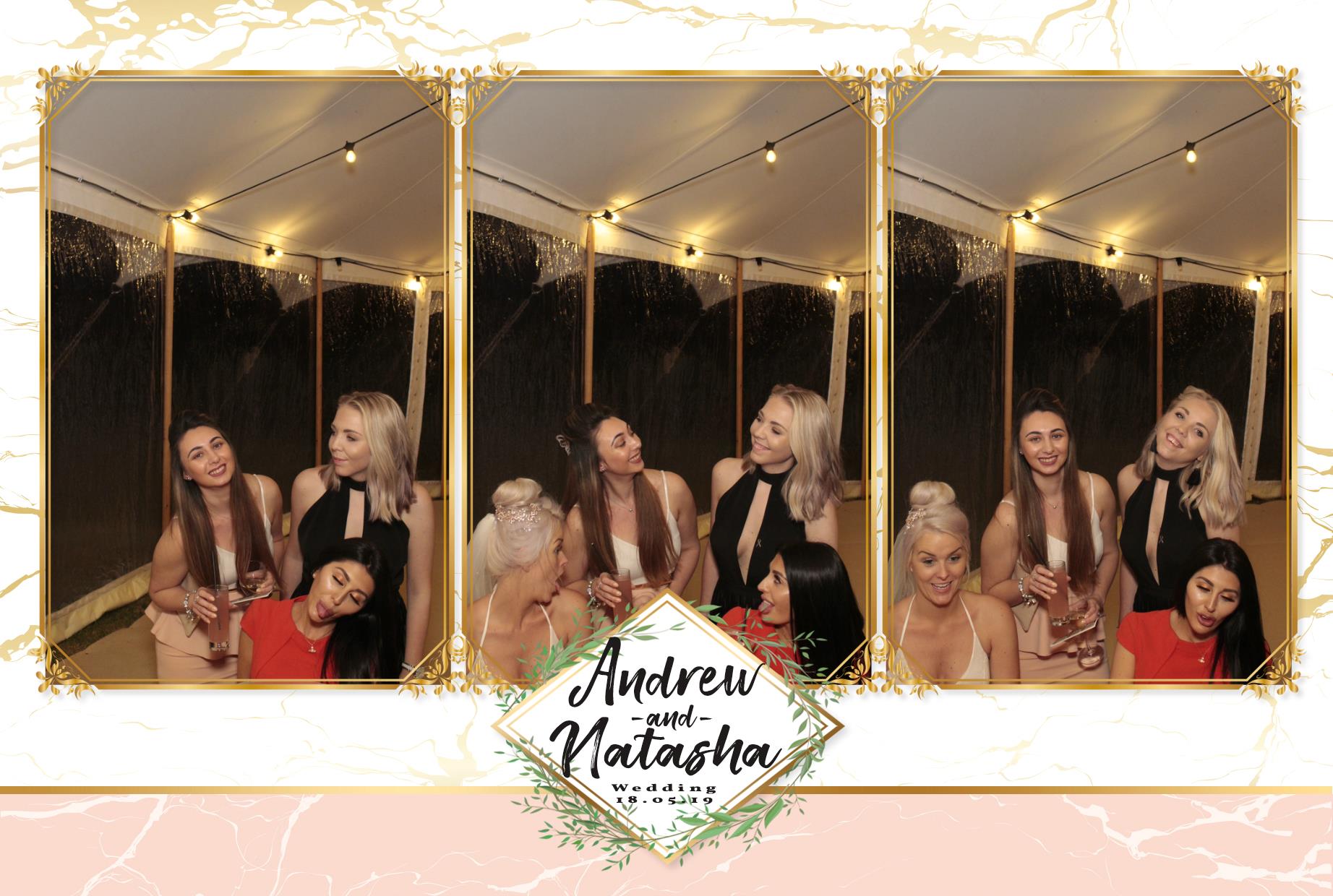 Andrew & Natasha's Wedding  | View more photos from the event at gallery.myphotoboothexperience.co.uk/u/MyPhotoBoothExperienceLtd/Andrew-Natashas-Wedding